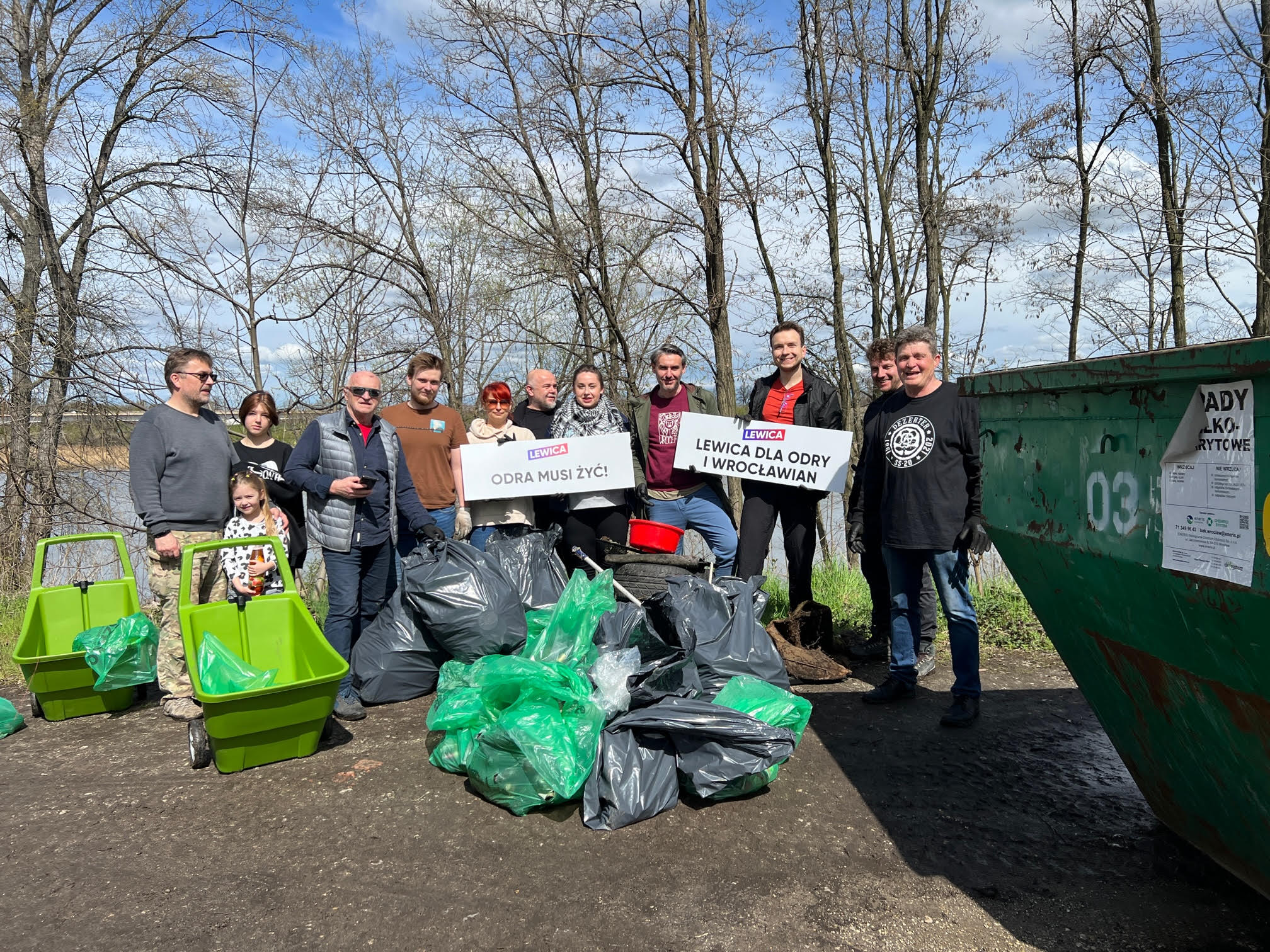 2023 04 15 Wrocław sprzątanie Odry 3